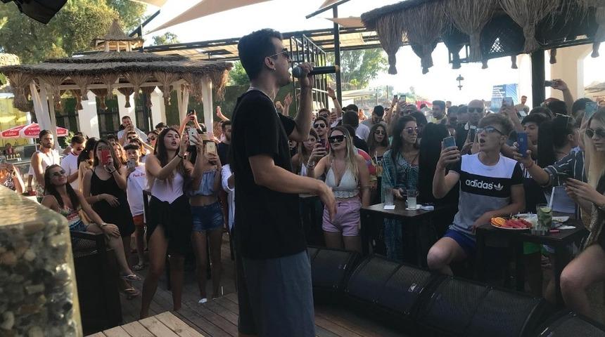 Bodrum&rsquo;da rap r&uuml;zgarı