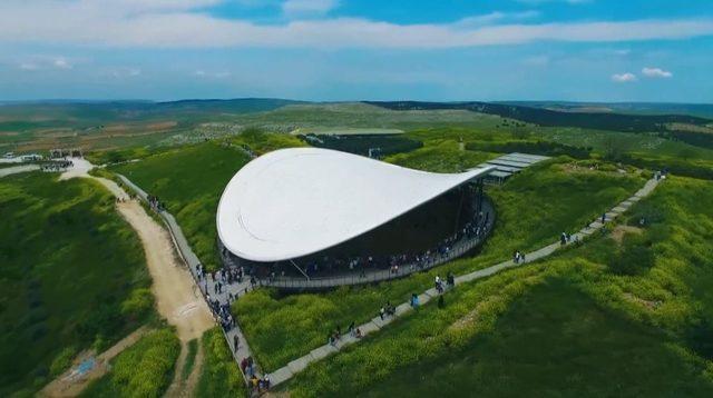 Genç iş adamı 2019 Göbeklitepe Yılı için klip çekti