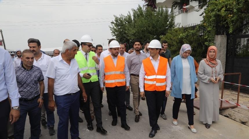 Y&uuml;reğir&rsquo;de doğalgaz &ccedil;alışmalarına hız verildi