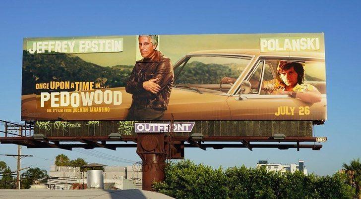 Sokak sanatçılarından Tarantino afişlerine müdahale G1