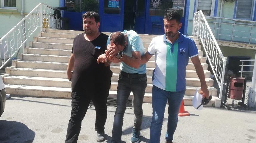 Hırsızlık ş&uuml;phelisi yakayı ele verdi