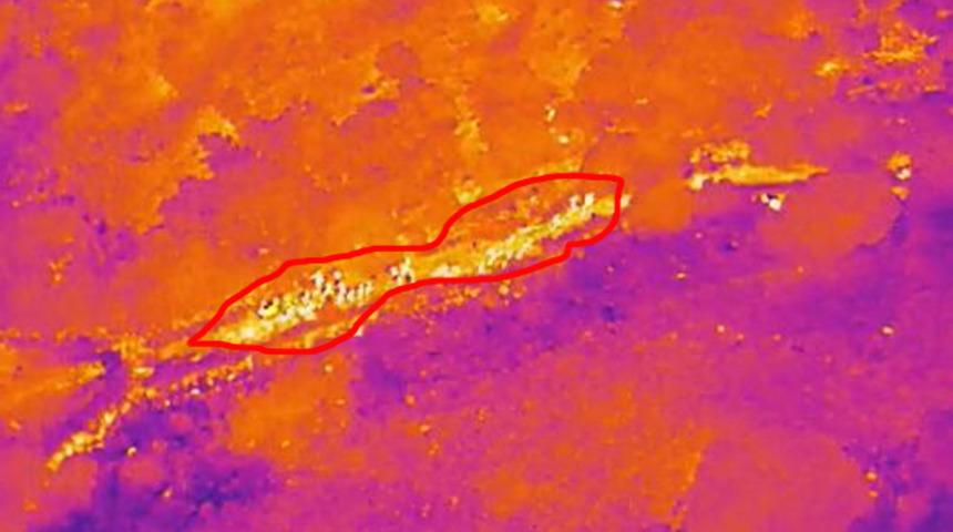 Çanakkale'de kaçak göçmenler termal kameralı drone ile yakalandı  