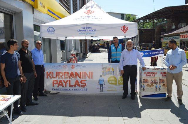 Ağrı’da Kurban Bağış Kampanyası başlatıldı