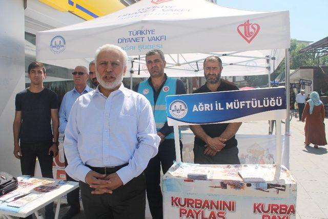 Ağrı’da Kurban Bağış Kampanyası başlatıldı