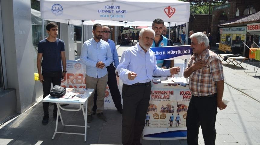 Ağrı&rsquo;da Kurban Bağış Kampanyası başlatıldı