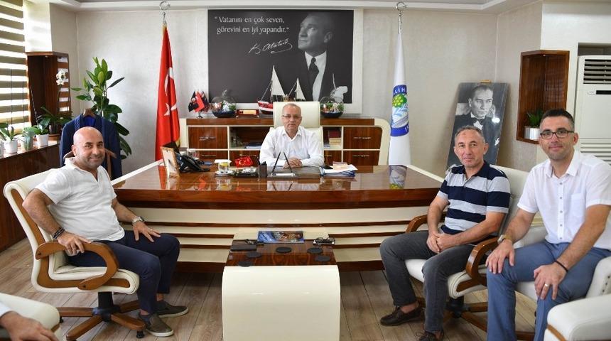 Başkan Kayda, Beşiktaşlı Halim Okta&rsquo;yı ağırladı