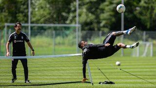Beşiktaş antrenmanında Quaresma'dan rövaşata şov