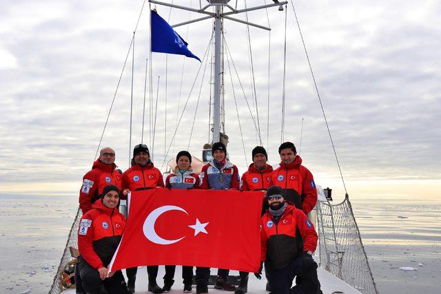 Kuzey kutbuna ilk Türk bilimsel seferi gerçekleştirildi