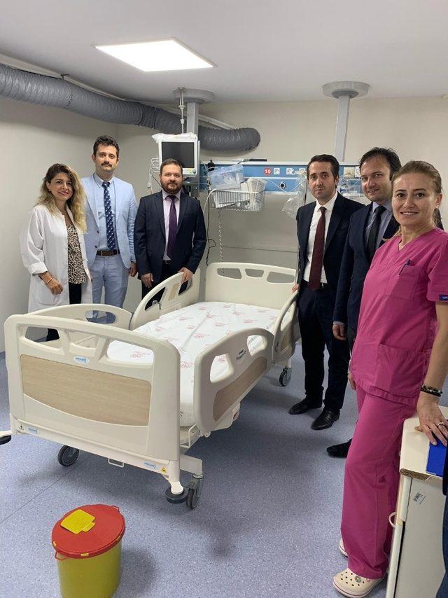 Ordu Devlet Hastanesinde 10 yataklı yoğun bakım ünitesi hizmete girdi 3