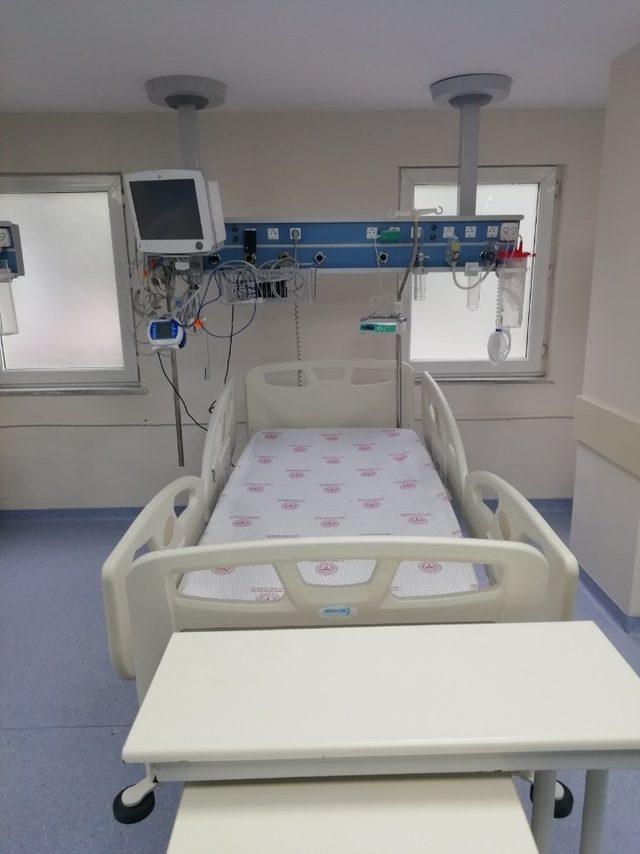 Ordu Devlet Hastanesinde 10 yataklı yoğun bakım ünitesi hizmete girdi 4