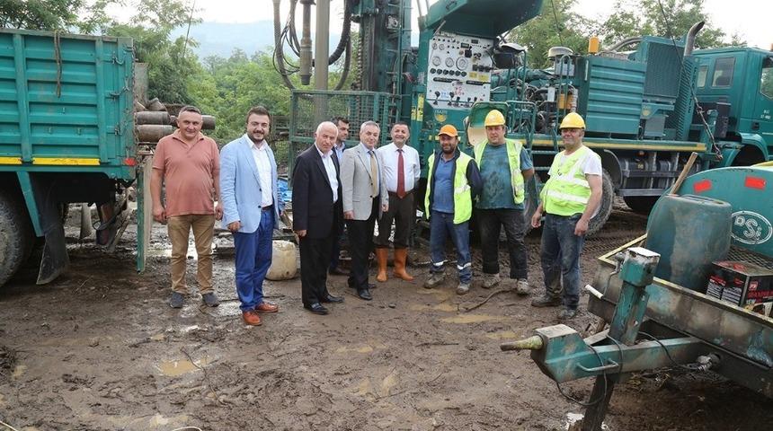 Ordu&rsquo;da su i&ccedil;in sondaj &ccedil;alışmaları