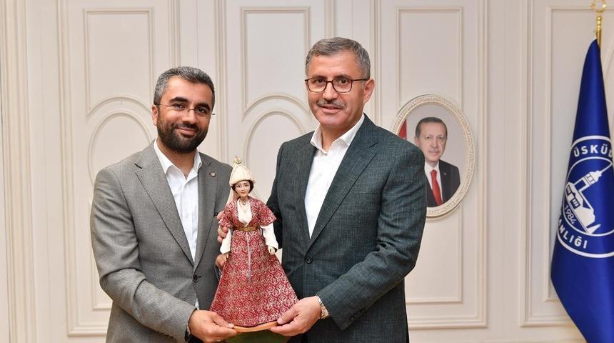 Başkan Say&rsquo;dan &Uuml;sk&uuml;dar Belediye Başkanı T&uuml;rkmen&rsquo;e ziyaret