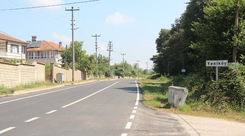 S&ouml;ğ&uuml;tl&uuml;&rsquo;de asfalt yenileme &ccedil;alışmaları tamamlandı