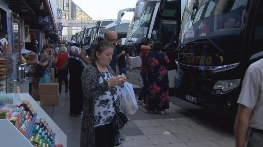 İstanbul'da Kurban Bayramı tatili yoğunluğu başladı