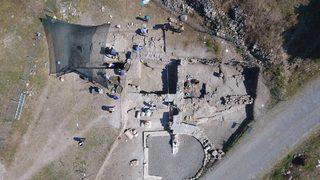 Karabük'teki Hadrianaupolis Antik Kenti'nde 2. yüzyıla ait mezarlar bulundu