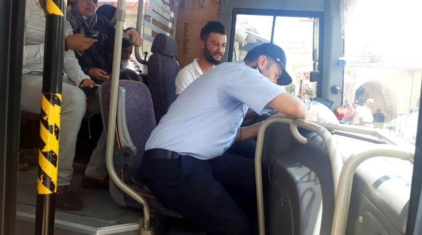 Şehir içi dolmuşlar denetleniyor