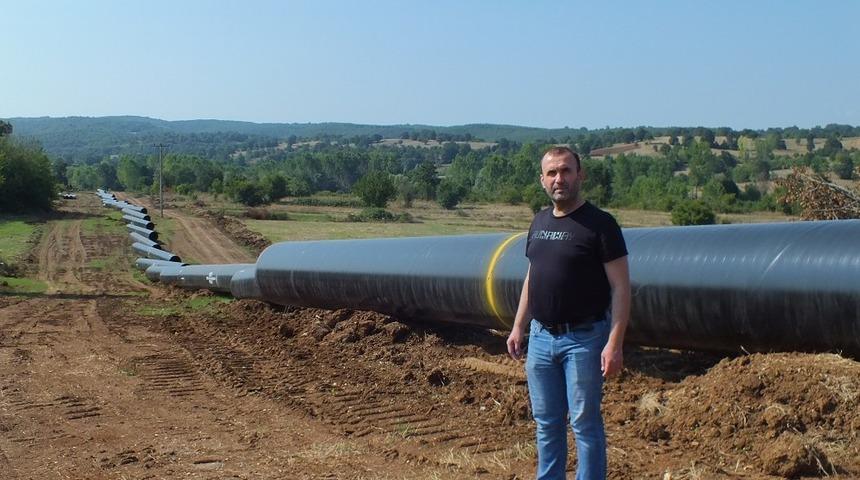 Başkan Soydan Azerbaycan - Avrupa doğalgaz boru hattında incelemelerde bulundu