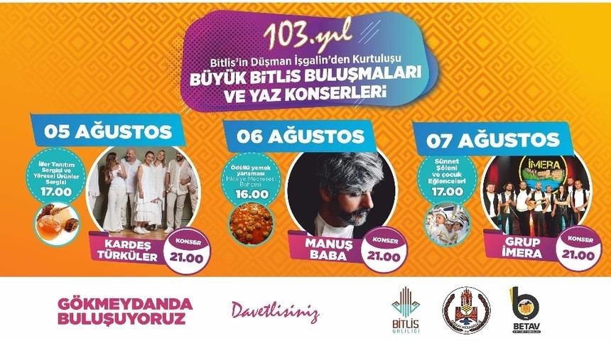 ‘Büyük Bitlis Buluşmaları’ başlıyor