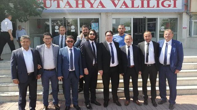 Belediye Kütahyaspor nezaket ve destek ziyaretlerini sürdürüyor