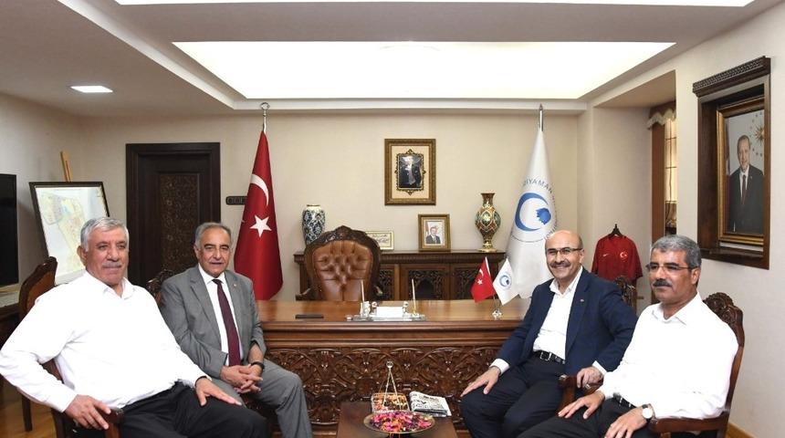 Adana Valisi Demirtaş&rsquo;tan Rekt&ouml;r Turgut&rsquo;a ziyaret