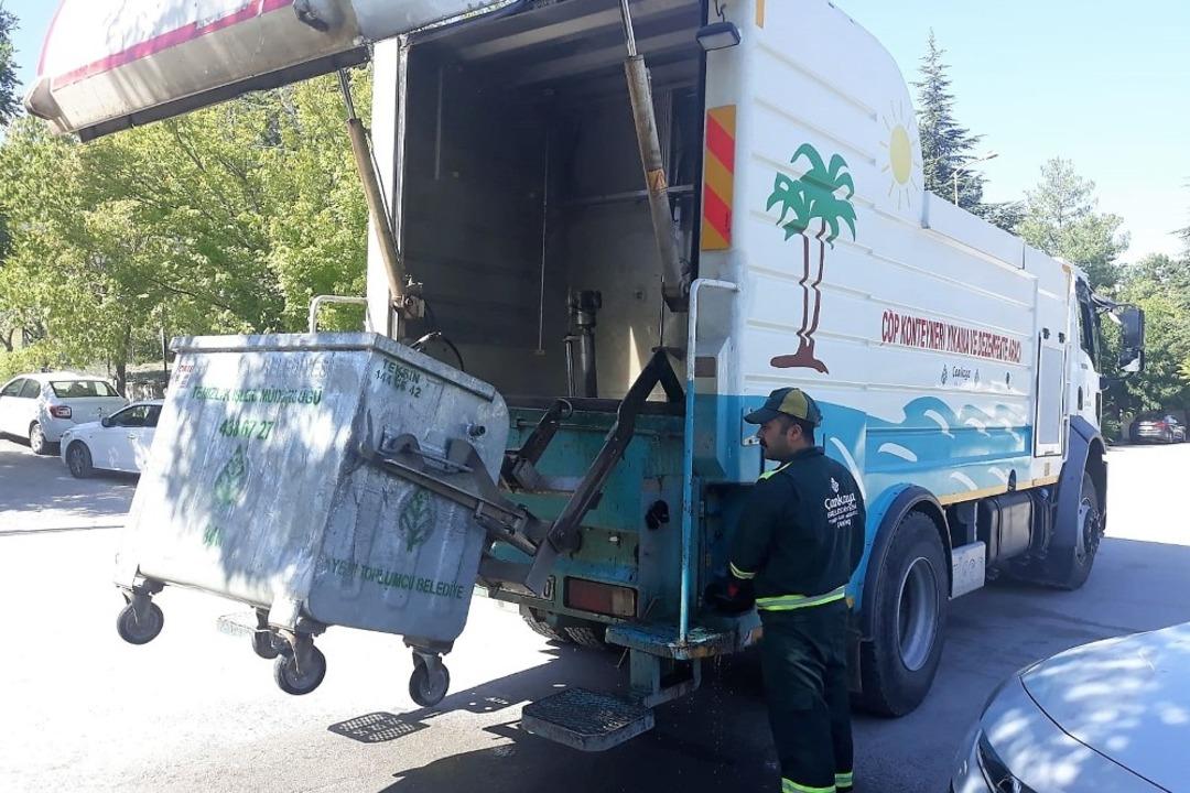 &Ccedil;ankaya&rsquo;da yaz temizliği