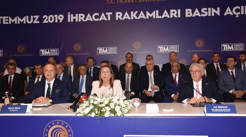 Ticaret Bakanı Pekcan: Temmuz ayı ihracatında rekor kırdık