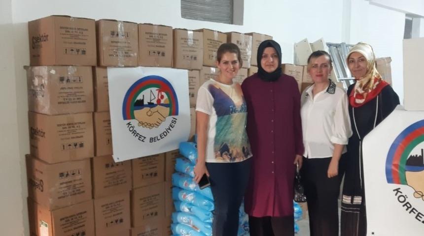 K&ouml;rfez&rsquo;den D&uuml;zce&rsquo;ye yardım eli uzandı