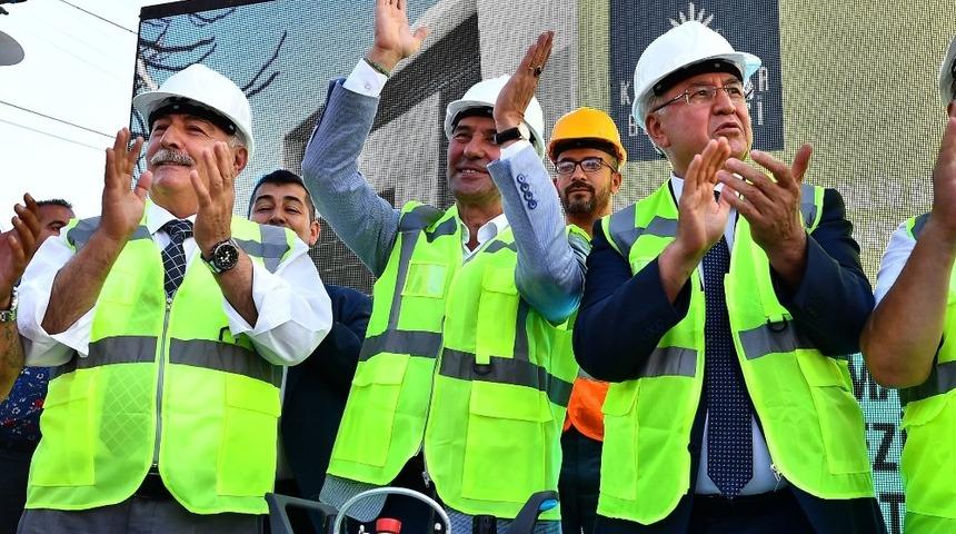 Limontepe&rsquo;de coşkulu temel atma t&ouml;reni