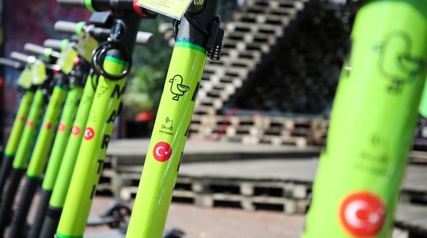 İstanbul'da yerli elektronik scooterlarla ulaşım dönemi