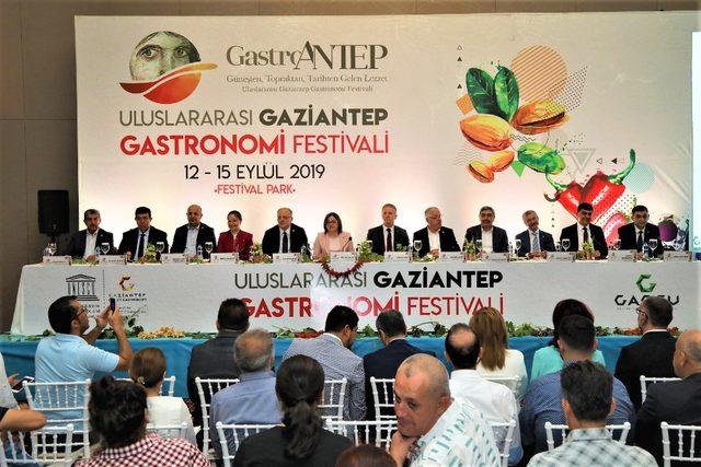 Gaziantep gastronomisi Gastroantep Festivaliyle yeniden dünya sahnesinde