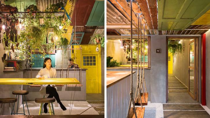 Bu kafe, sadece geri dönüştürülen malzemelerden oluşuyor! G2