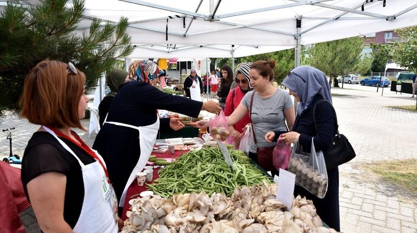 El emeği ürünler her cumartesi Eskişehirlilerle buluşuyor