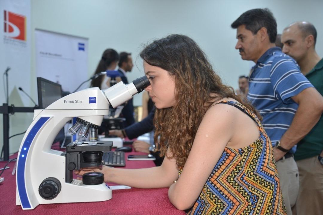 Mikroskop eğitimi tamamlandı