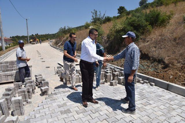 Çan Belediye Başkanı Öz, hemşehrilerini yalnız bırakmıyor