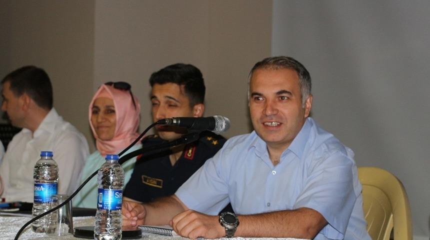 Kaymakam Duru muhtarları dinledi