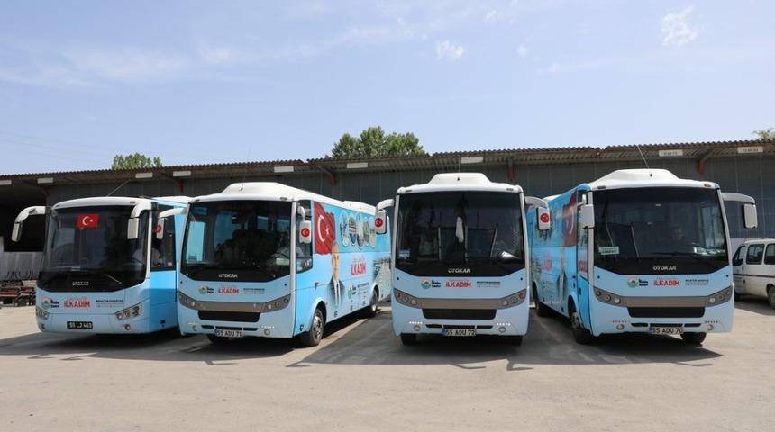 İlkadım&rsquo;dan kurban pazarına &uuml;cretsiz servis