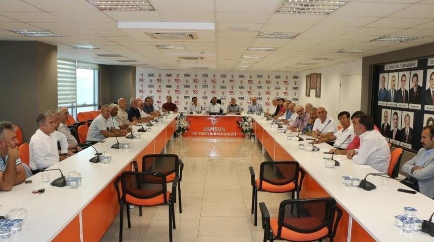 AK Parti Samsun Teşkilatı kurucu teşkilatla bir araya geldi