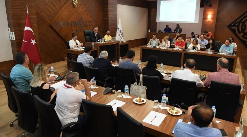 Konyaaltı Belediyesi Meclisinden önemli kararlar