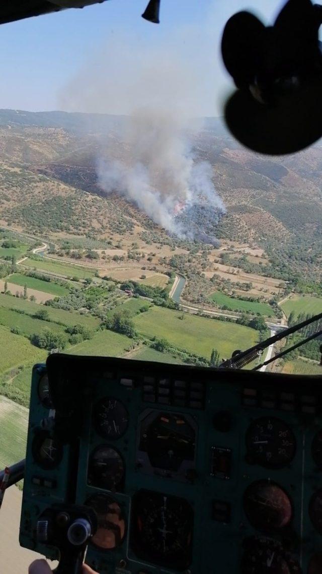 Yenipazar’daki yangın kontrol altına alındı