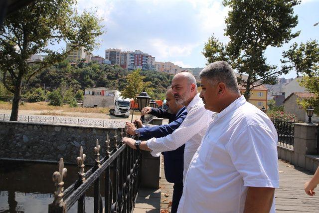 Gemlik’in dereleri Büyükşehir ile daha temiz