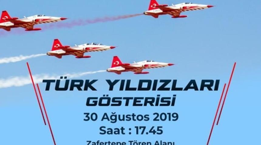 T&uuml;rk Yıldızları 30 Ağustos&rsquo;ta K&uuml;tahya&rsquo;da
