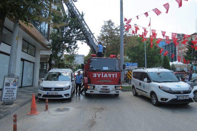 Tekirdağ’da korkutan yangın