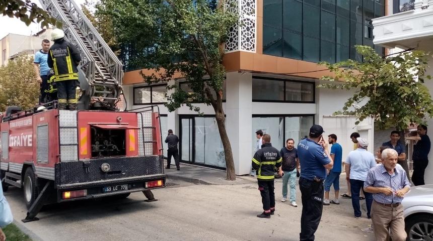 Tekirdağ&rsquo;da korkutan yangın