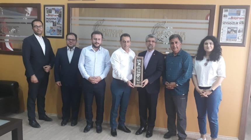 Başkonsolos Soltanzadeh’den EGC’ye ziyaret