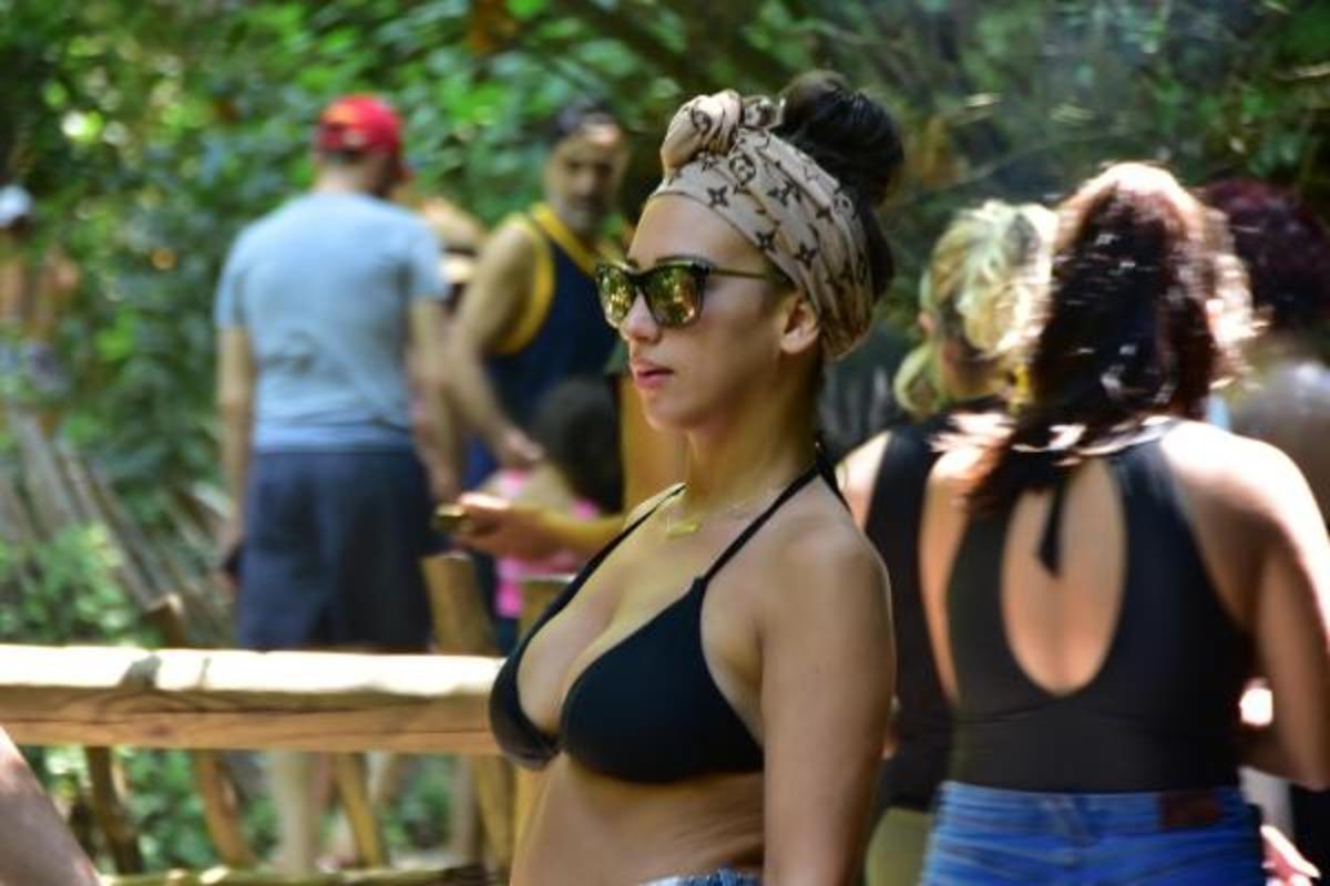 Marmaris'teki Turgut Şelalesi'ne girmek cesaret istiyor!