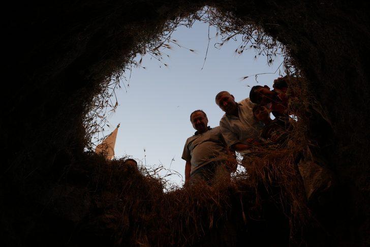Kapadokya’da herkesi heyecanlandıran olay! Bahçe çöktü yeraltı şehri ortaya çıktı G4