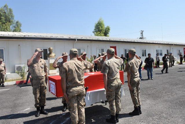 Nusaybin şehidi düzenlenen törenle memleketi Elazığ’a uğurlandı