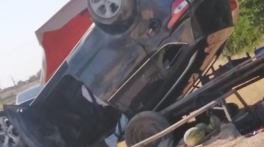 Diyarbakır&rsquo;da trafik kazası: 2 yaralı