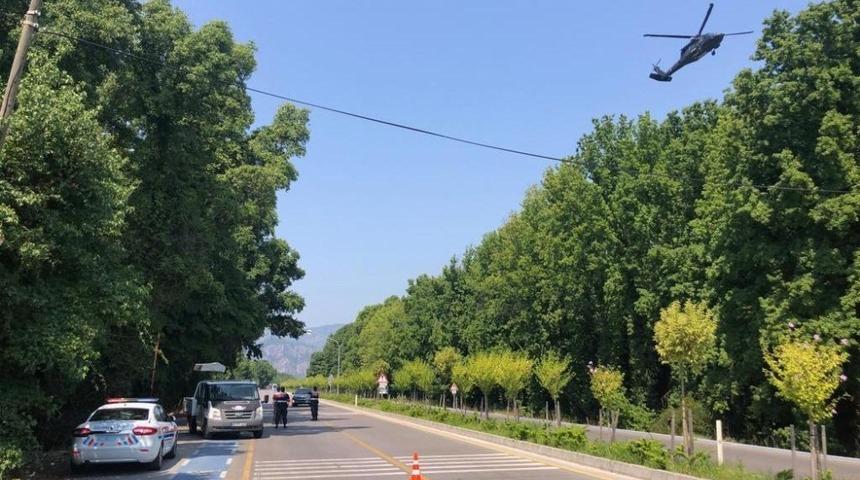 Kurallara uymayan s&uuml;r&uuml;c&uuml;lere ceza bu kez havadan geldi