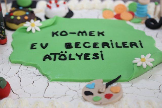 KOMEK Ev Becerileri Atölyesi’nde final heyecanı